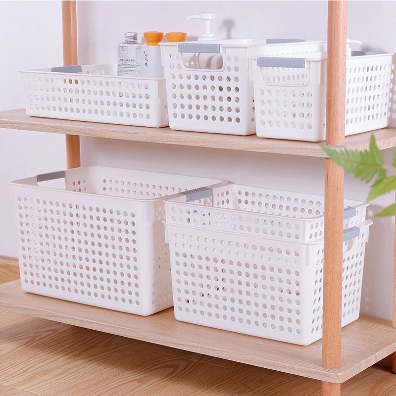 Multipurpose Plastic Storage Basket Kitchen Organizer for Snacks, Fruits, Vegetables, Laundry, Books and Household Sundries