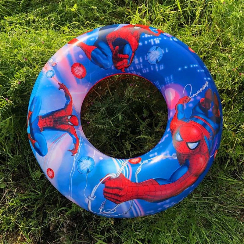 Inflatable Cartoon Swimming Ring for Kids Pool Float Lifebuoy Swim Trainer 60cm 70cm 80cm 90cm