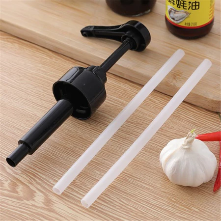 Pump Head Syrup Pump with Pressurized Nozzle for Effortless Dispensing