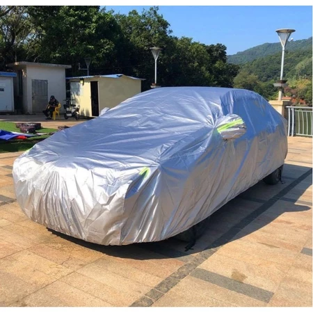 Waterproof Lightweight Nylon Car Cover Universal Protection for Sedan SUV Dustproof Sunproof All Weather Car Cover