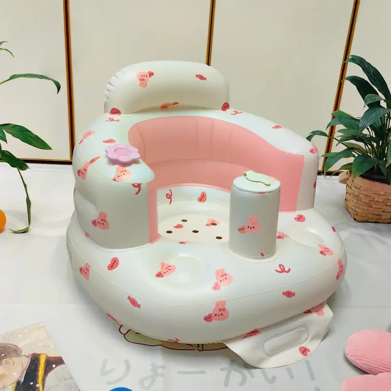 Baby Pro Inflatable Sofa Chair for Toddlers Soft Air Couch Seat Portable Comfortable Kids Chair Indoor Outdoor Use