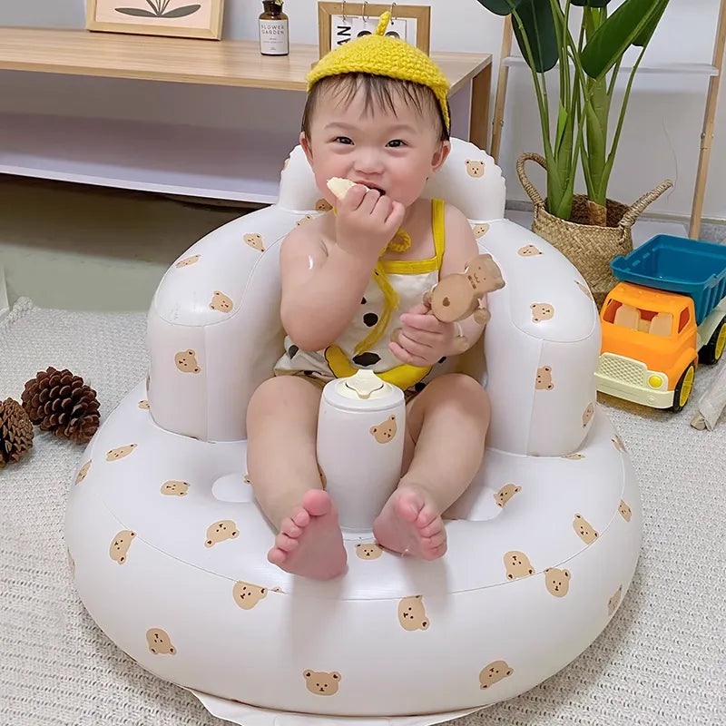 Baby Pro Inflatable Sofa Chair for Toddlers Soft Air Couch Seat Portable Comfortable Kids Chair Indoor Outdoor Use