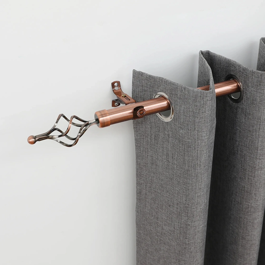 Spiral Telescopic Adjustable Curtain Rod Modern Support Suspension Rod for Window Curtain Accessories Heavy Duty