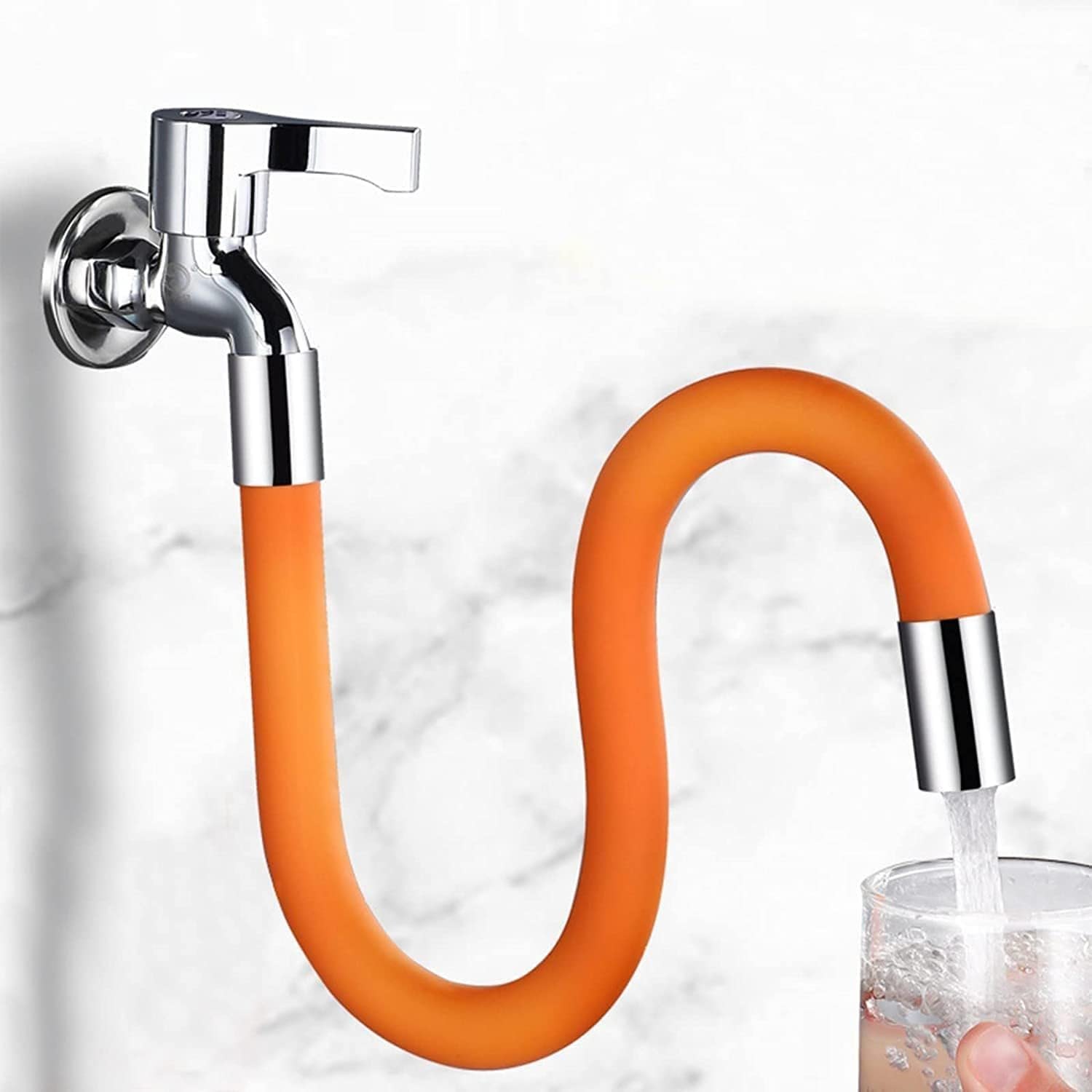 Kitchen Faucet Extension Hose 20 30 50CM 360 Degree Rotation Flexible Faucet Extender for Sink Wash Basin Bathroom